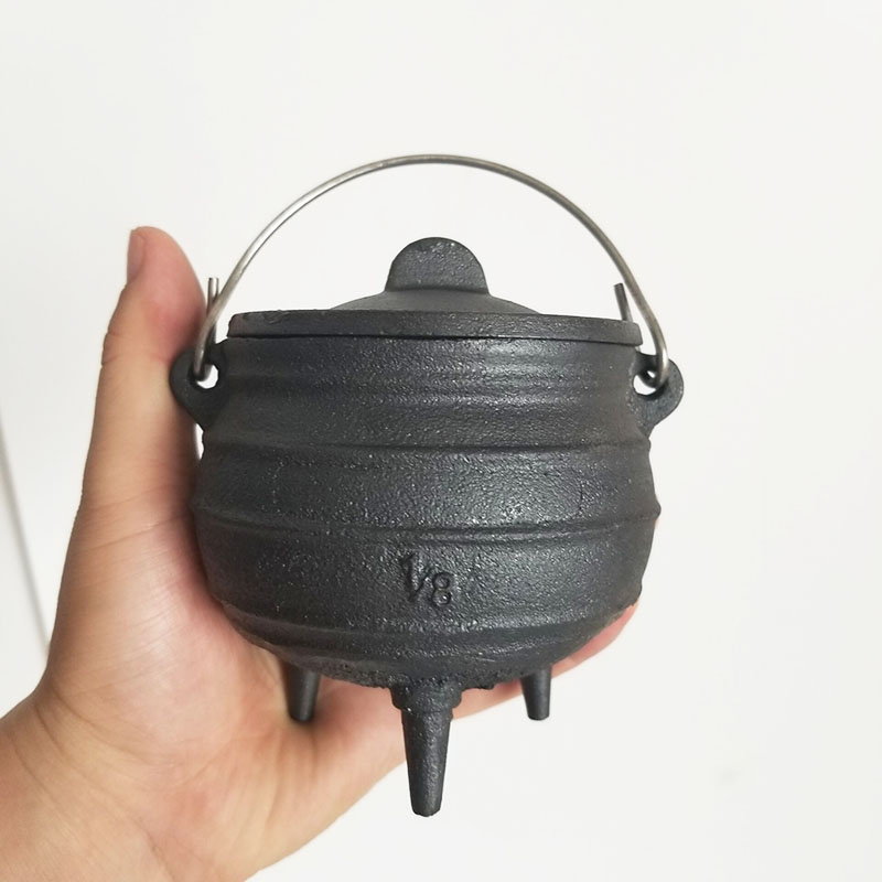 Medium 1/8# Cast Iron Cauldron - Dosa Pan Iron review and price