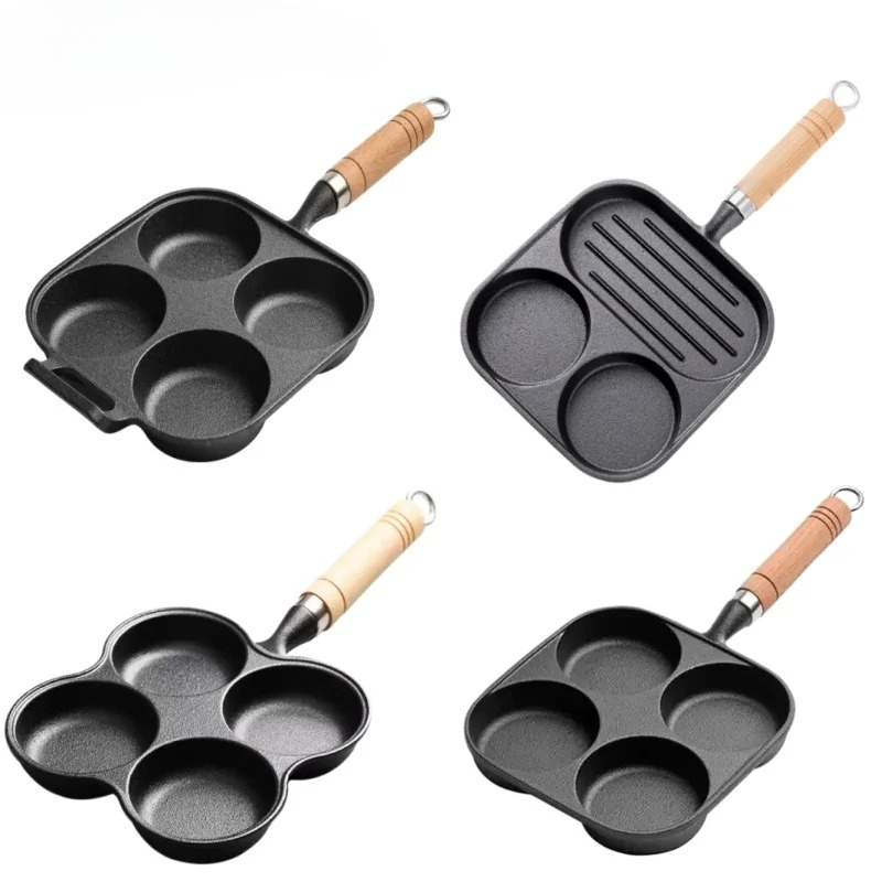 JUSTINLAU 2/4-Hole Cast Iron O - Dosa Pan Iron review and price
