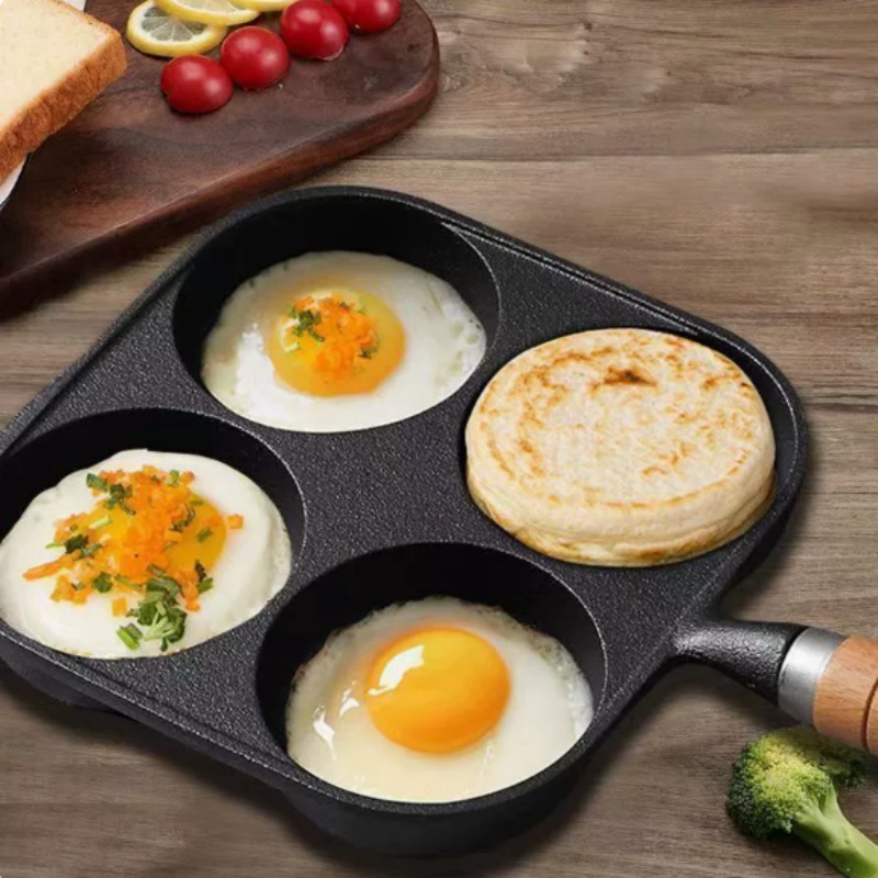 JUSTINLAU 2/4-Hole Cast Iron O - Dosa Pan Iron review and price