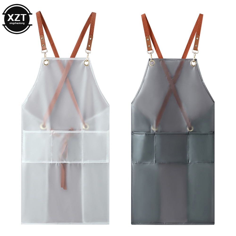 New Simple Apron Waterproof an - Home Cooking Oil Disposal review and price