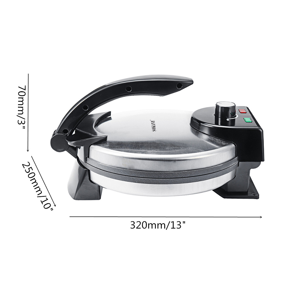 1500W Non Stick Electric Crepe - Home Cooking Quesadilla review and price