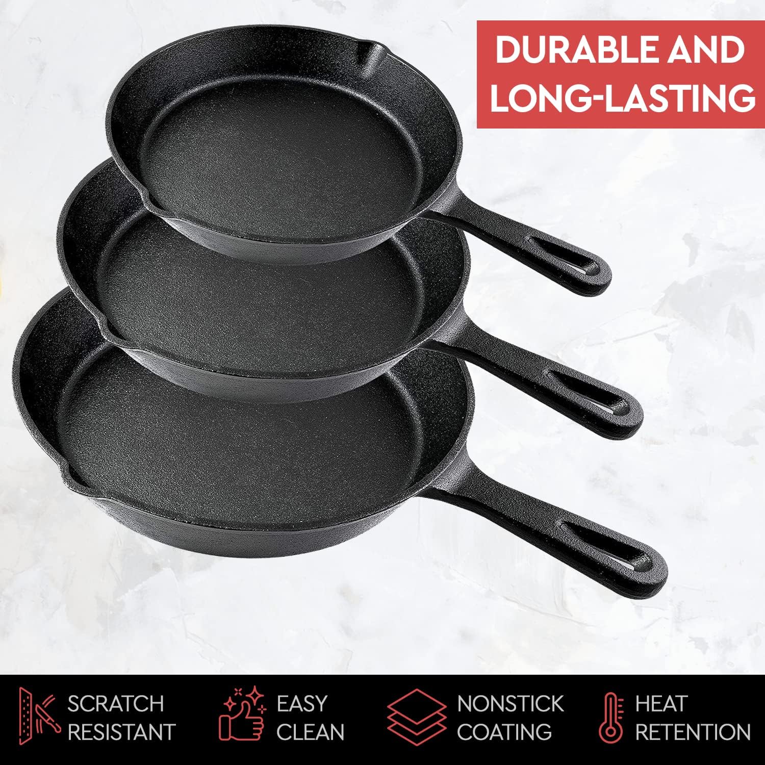 14/16/20cm Cast Iron Frying Pa - Dosa Pan Iron review and price