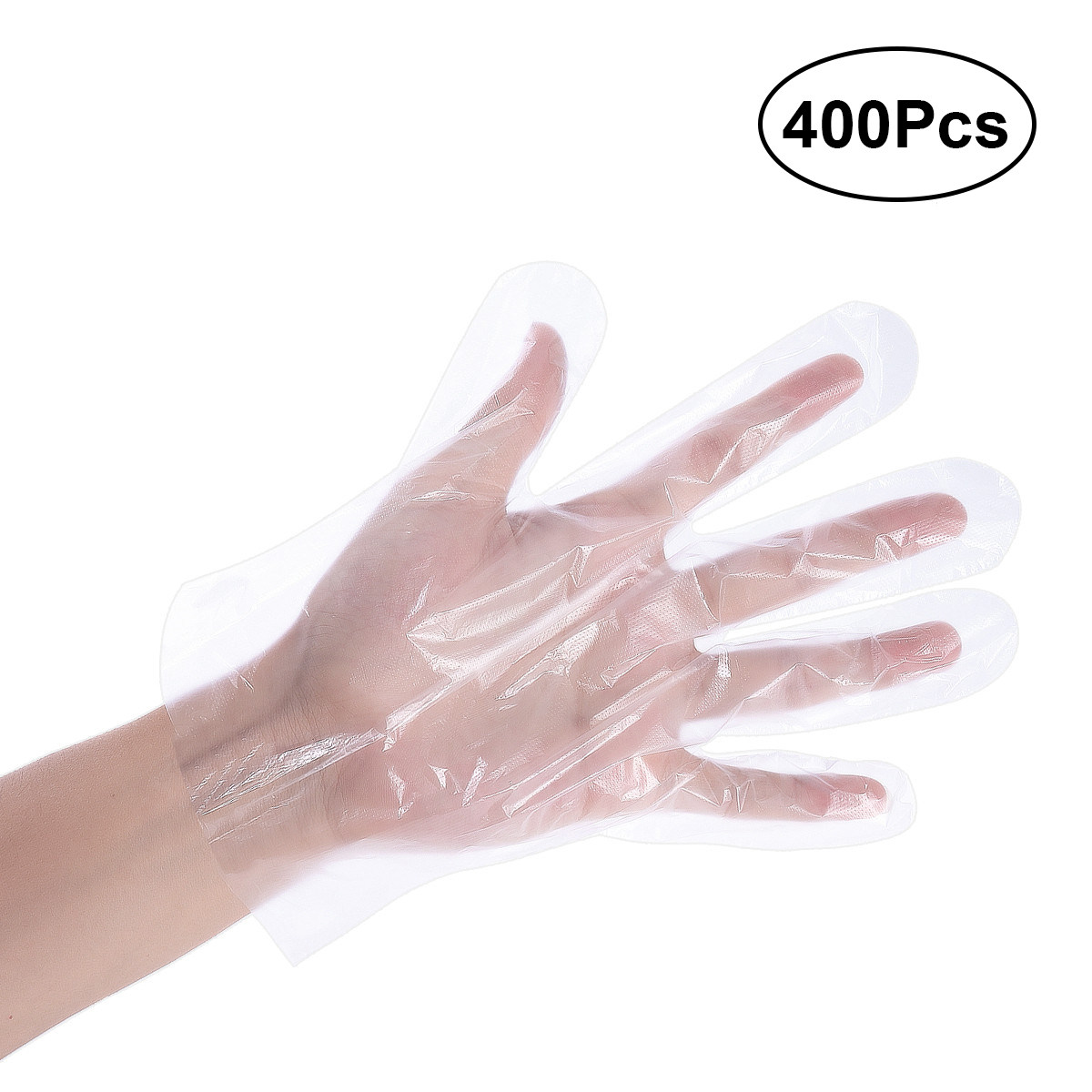 400Pcs Disposable Gloves Pe Pl - Home Cooking Oil Disposal review and price